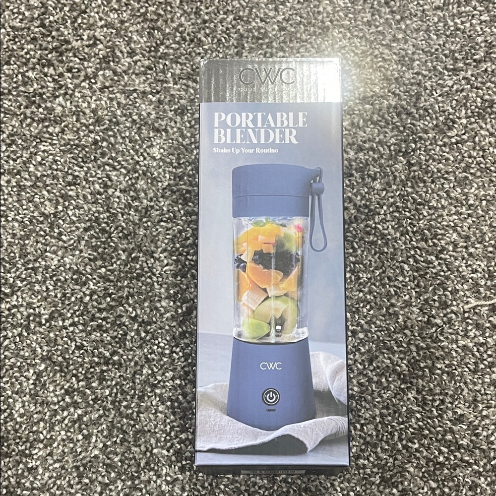 CWC Portable Blender in Blue New in Box - Picture 4 of 4